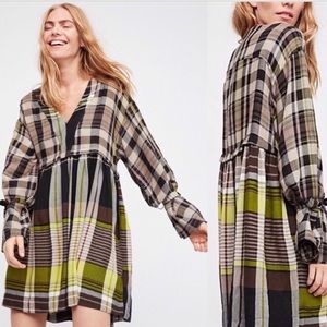 Free People Falling Stars Mini Dress